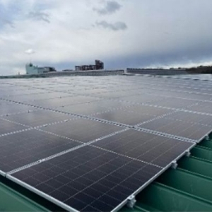 第二体育館屋上に太陽光発電設備を設置しました【SDGs実現に向けた取り組み】