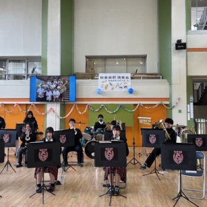 3年生と一緒に奏でる最後の演奏会【吹奏楽部】…(3/7)
