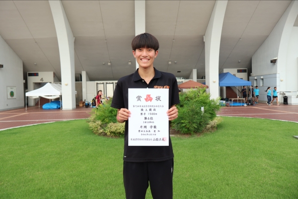 全国高等学校総合体育大会(インターハイ)出場決定【陸上競技部】