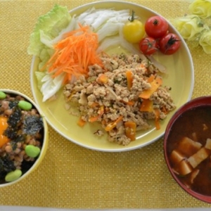 「朝食プロジェクト」のレシピの試作・試食を行いました【生活文化コース】(7/3)